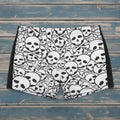 Pirate Skulls Men's Bathing Suit ☠️ Performance Swimwear